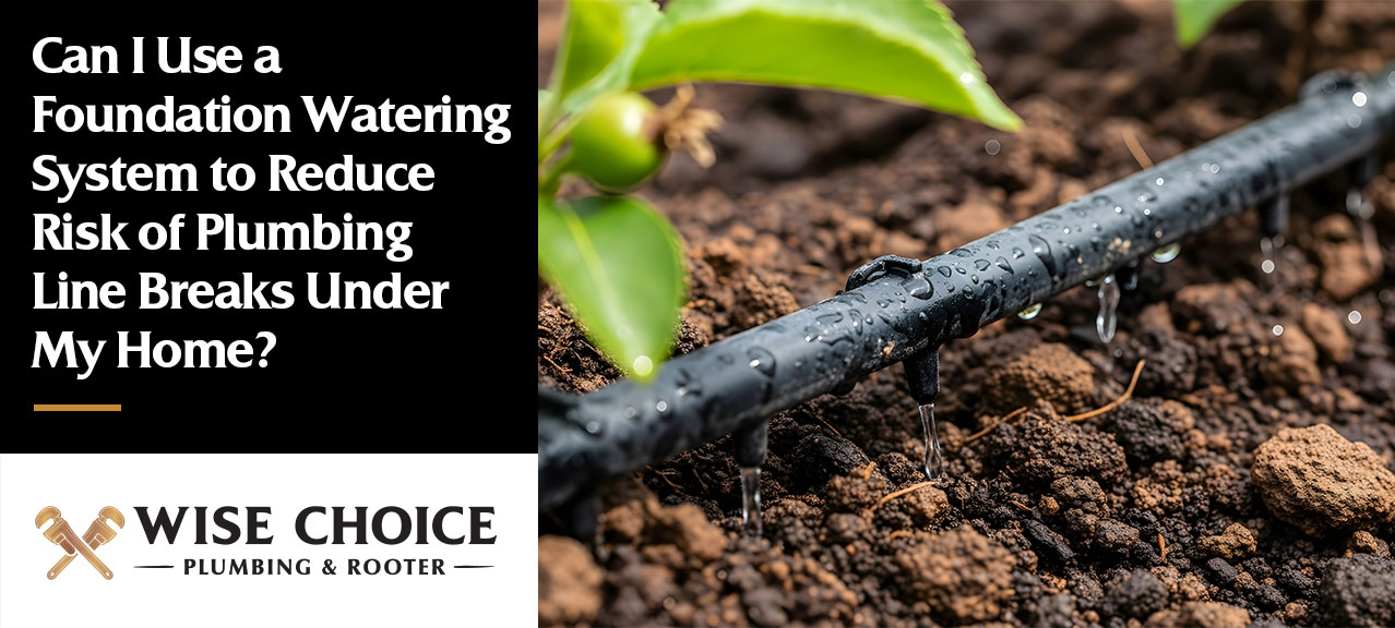 Reduce the Risk of Plumbing Line Breaks Under My Home